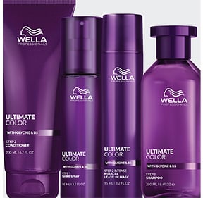 Step 4 - Post Care for Bronde Glow with Wella Ultimate Colour